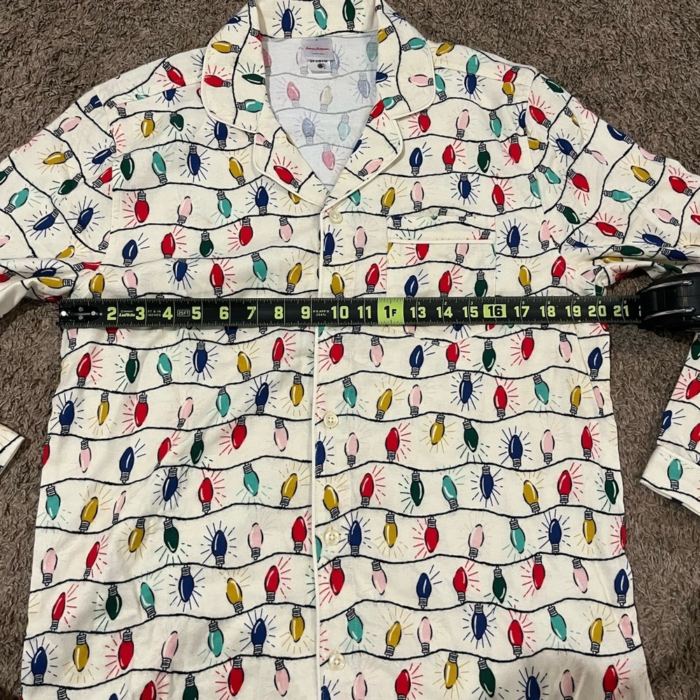 NWOT Hanna Andersson Unisex Bright Bulbs Pajama Set Size Small - Picture 6 of 11